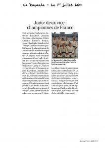 01 07 11_judo Deux vice-championnes de France